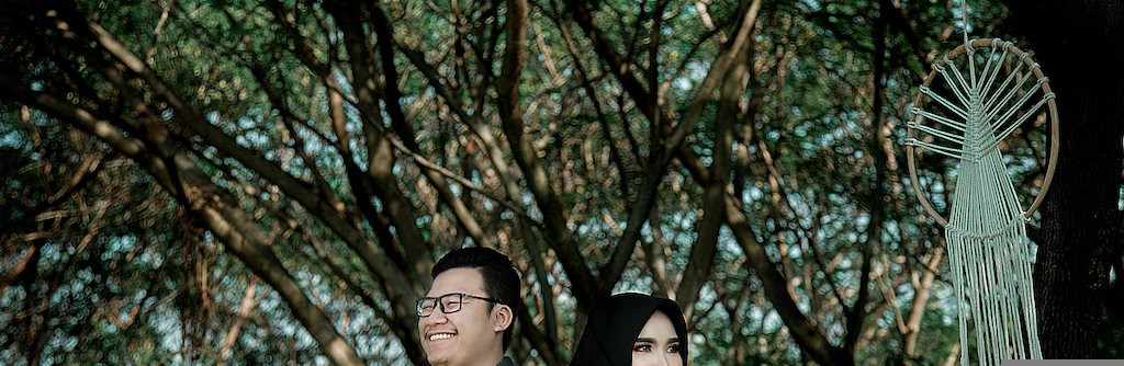 Momen kebersamaan keluarga pengantin
